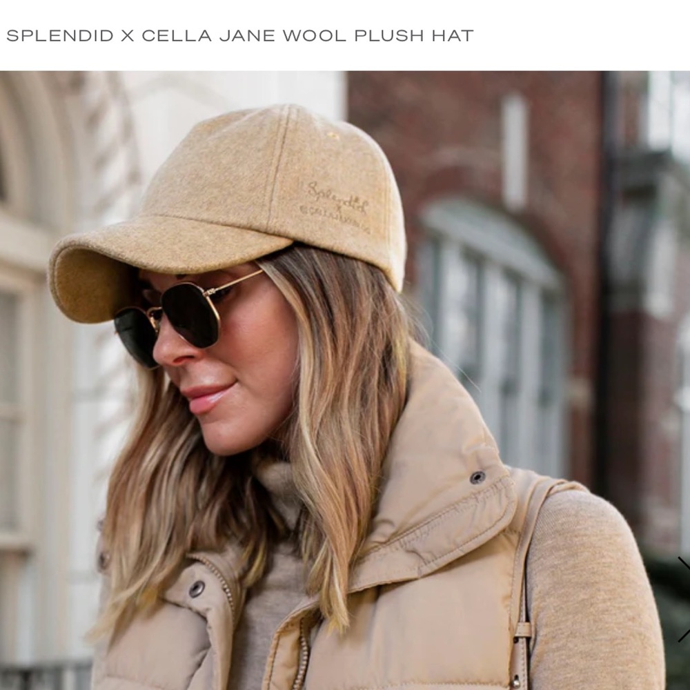 Splendid x Cellajaneblog Wool Plush hat